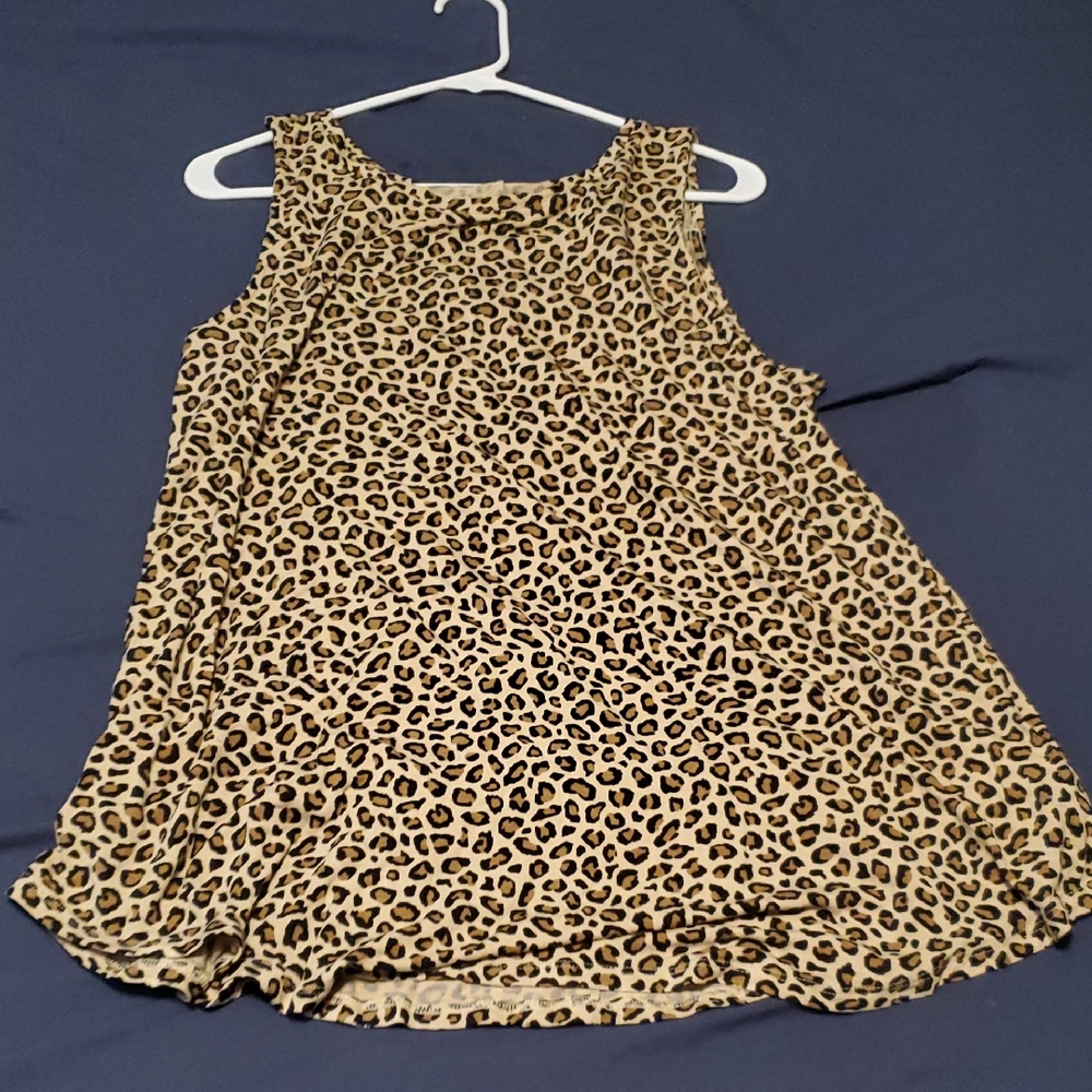 Old Navy Animal Print Tank Top